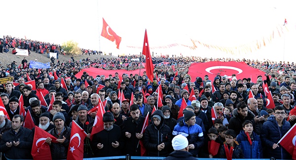 ERZURUM'DA ECDADA SAYGI YÜRÜYÜŞÜ - 2018