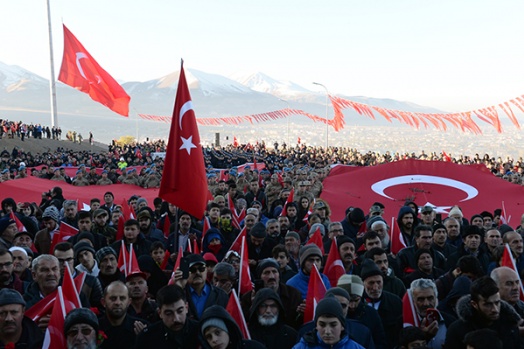 ERZURUM'DA ECDADA SAYGI YÜRÜYÜŞÜ - 2018