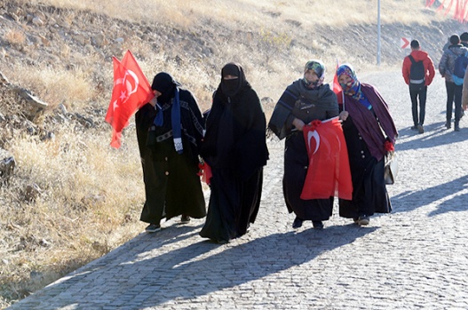 ERZURUM'DA ECDADA SAYGI YÜRÜYÜŞÜ - 2018