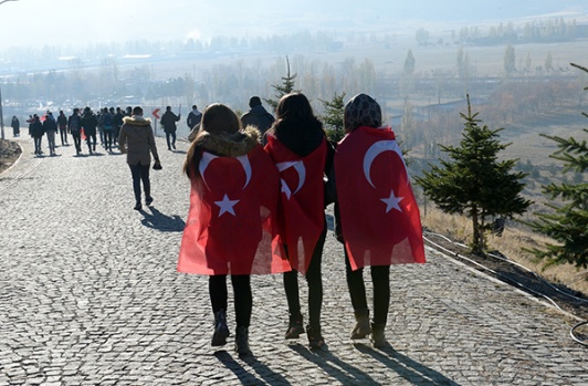 ERZURUM'DA ECDADA SAYGI YÜRÜYÜŞÜ - 2018