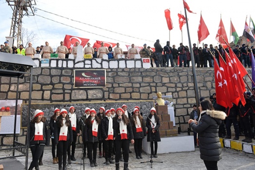 ERZURUM’DA ALLAHUEKBER ŞEHİTLERİ ANILDI