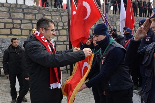 ERZURUM’DA ALLAHUEKBER ŞEHİTLERİ ANILDI