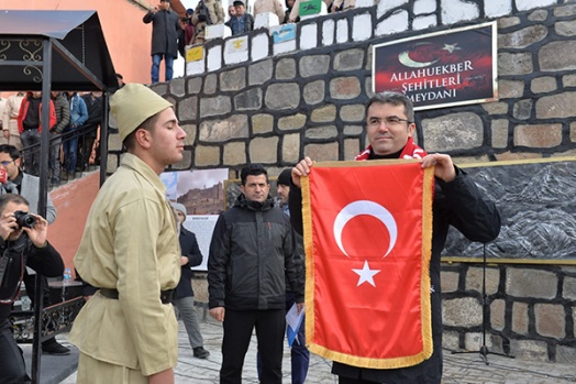 ERZURUM’DA ALLAHUEKBER ŞEHİTLERİ ANILDI