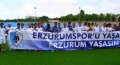 ERZURUMSPOR İÇİN SAHAYA İNDİLER