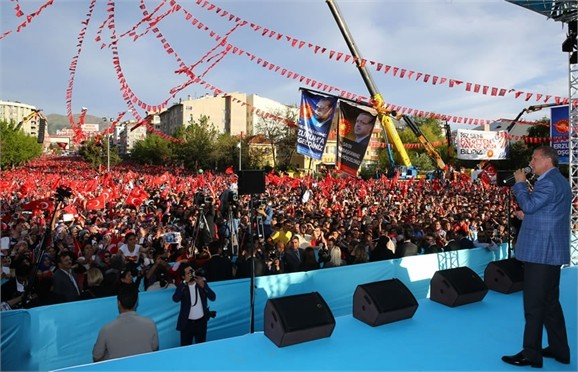 CUMHURBAŞKANI RECEP TAYYİP ERDOĞAN ERZURUM'DA