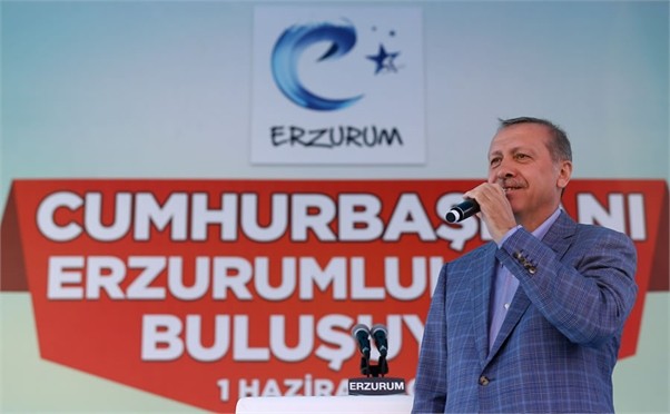 CUMHURBAŞKANI RECEP TAYYİP ERDOĞAN ERZURUM'DA