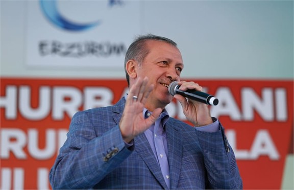 CUMHURBAŞKANI RECEP TAYYİP ERDOĞAN ERZURUM'DA