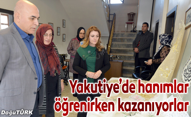 Yakutiye Meslek Edindirme Kursu’yla öğrenirken kazandırıyor