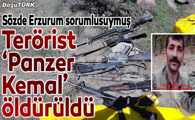 Terörist "Panzer Kemal"in suç dosyası kabarık