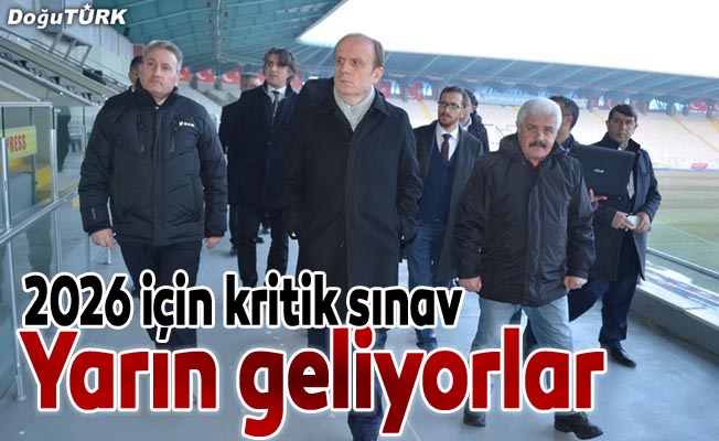 Erzurum IOC heyetini ağırlıyor