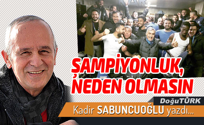 ŞAMPİYONLUK, NEDEN OLMASIN