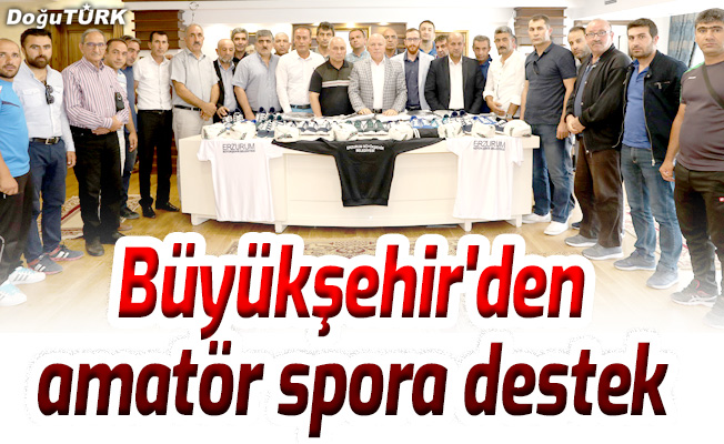 Büyükşehir'den amatör spora destek