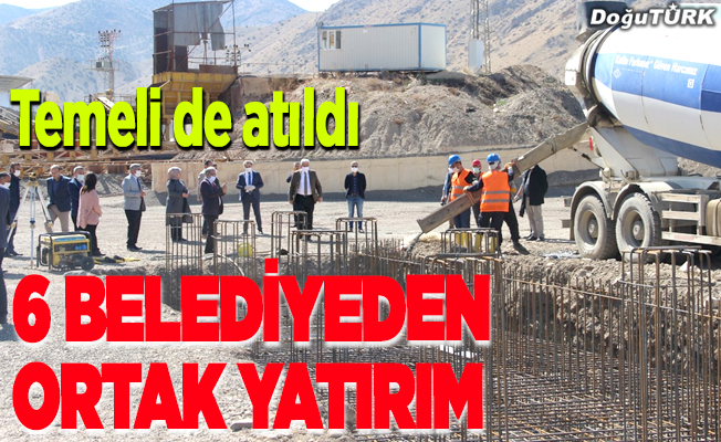 6 belediyeden ortak yatırım