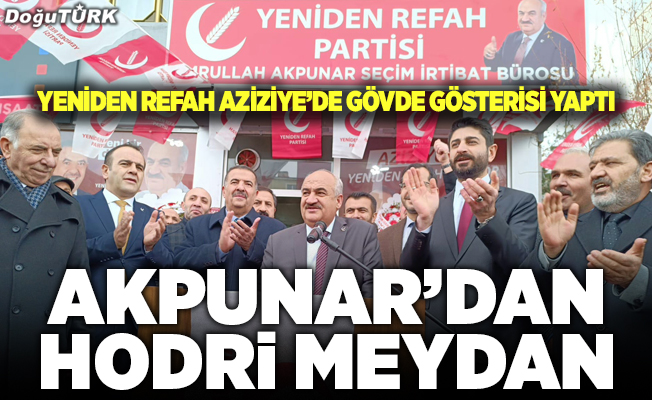 Akpunar’dan hodri meydan