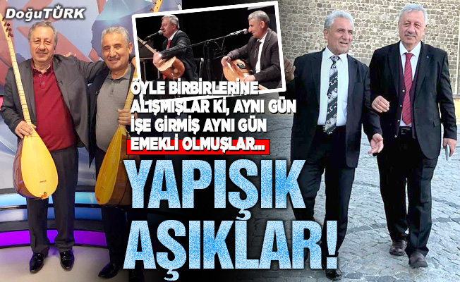 Yapışık aşıklar!