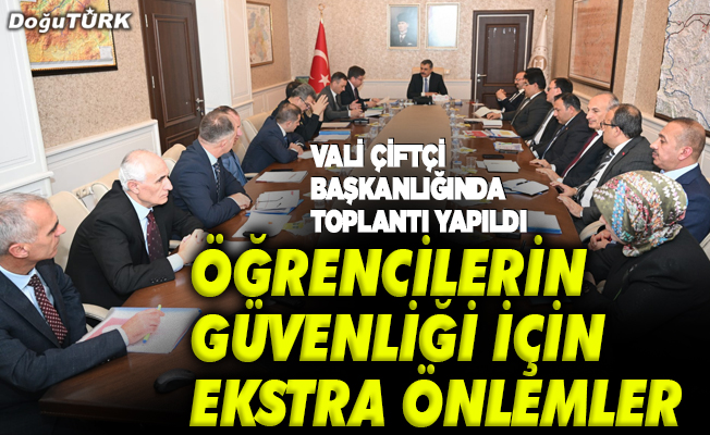 Kız öğrencilerin güvenliği için ekstra önlemler