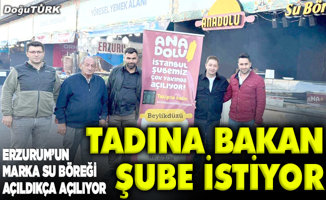 Tadına bakan şube istiyor