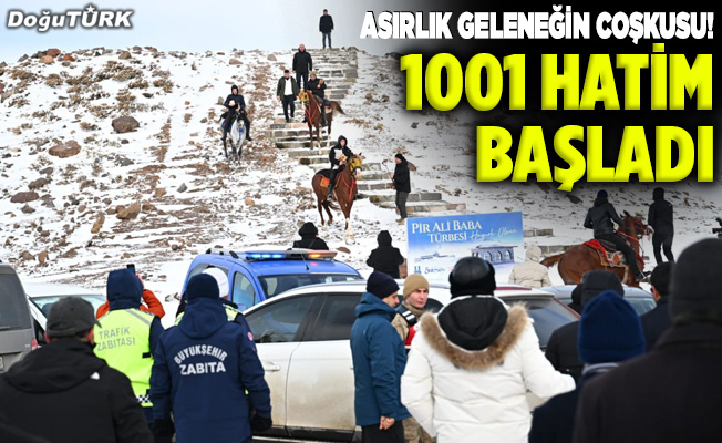 Erzurum’da asırlık geleneğin coşkusu! 1001 Hatim başladı