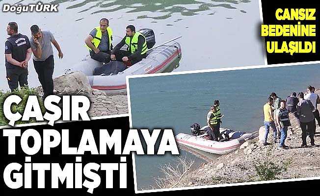 Erzurum’da çaşır toplayan kadın gölde boğuldu!