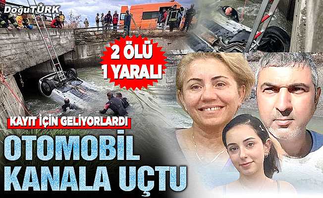 Erzurum’da korkunç kaza: Anne ve baba öldü