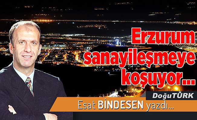 Erzurum sanayileşmeye koşuyor…