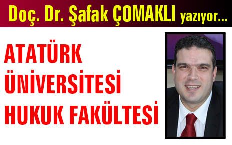 ATATÜRK ÜNİVERSİTESİ HUKUK FAKÜLTESİ