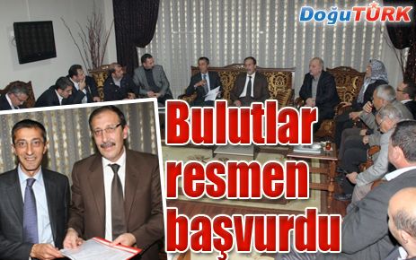 BAŞKAN BULUTLAR, ADAY ADAYLIĞI MÜRACAATINI YAPTI