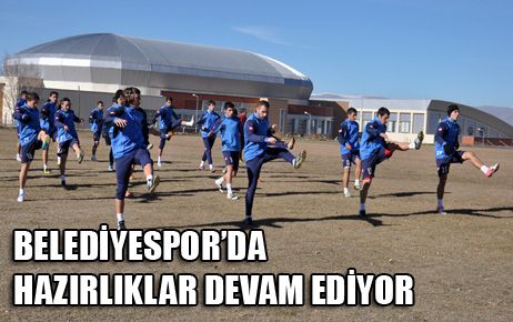 BELEDİYESPOR’DA HAZIRLIKLAR DEVAM EDİYOR