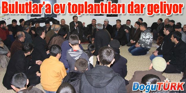 BULUTLAR’A EV TOPLANTILARI DAR GELİYOR