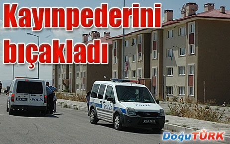 DAMAT TARTIŞTIĞI KAYINPEDERİNİ BIÇAKLA YARALADI