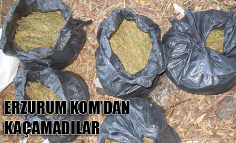 ERZURUM KOM'DAN KAÇAMADILAR