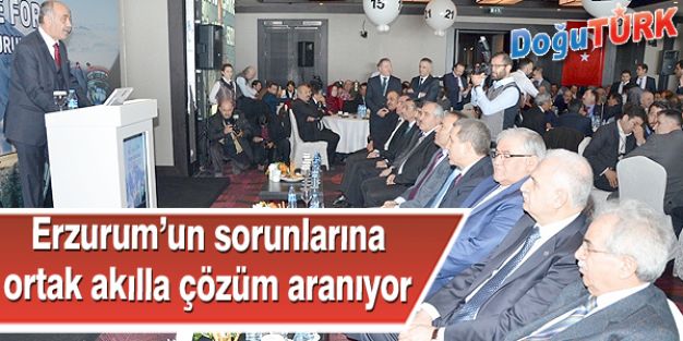 ERZURUM’UN SORUNLARINA ORTAK AKILLA ÇÖZÜM ARANIYOR