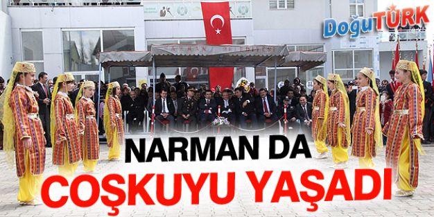 NARMAN’IN DÜŞMAN İŞGALİNDEN KURTULUŞU COŞKUYLA KUTLANDI