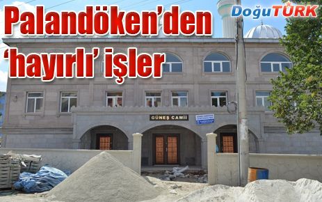 PALANDÖKEN BELEDİYESİ, HAYIRLI BİR İŞ YAPIYOR 