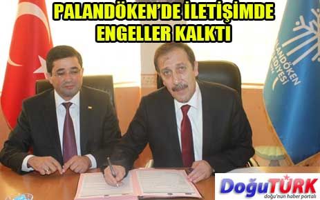 PALANDÖKEN BELEDİYESİ İLETİŞİMDE ENGELLERİ KALDIRIYOR