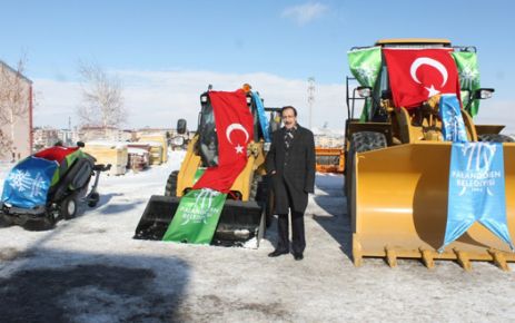 PALANDÖKEN BELEDİYESİ, ÜÇ YENİ İŞ MAKİNESİ ALDI