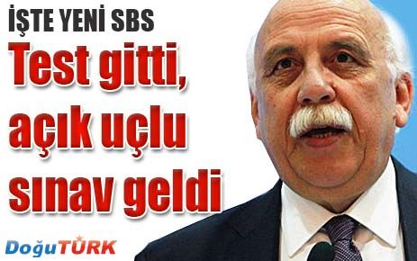 SBS GÜNCELLENDİ, İŞTE GETİRİLEN YENİ SINAV SİSTEMİ