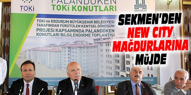 SEKMEN’DEN NEW CİTY MÜJDESİ: TOKİ İLE PROTOKOL İMZALANDI