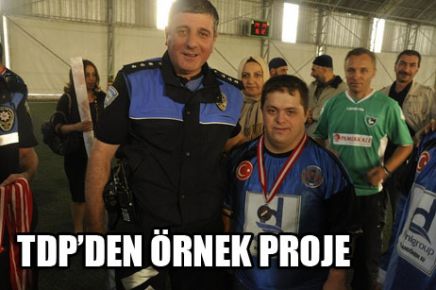 TDP’DEN ÖRNEK PROJE