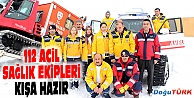 ERZURUM 112 ACİL SAĞLIK EKİPLERİ KIŞA HAZIR