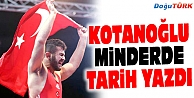 KOTANOĞLU MİNDERDE TARİH YAZDI