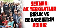 SEKMEN: AK TEŞKİLATLAR BİRLİK VE BERABERLİĞİN ADIDIR