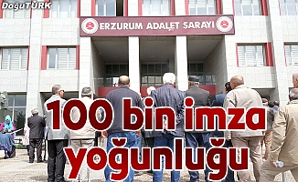 Seçim kurullarında 100 bin imza yoğunluğu