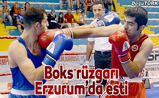 Boks Ligi’nde rüzgar Erzurum’da esti