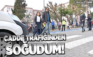 Cadde trafiğinden soğudum!