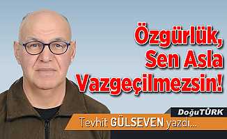 Özgürlük, Sen Asla Vazgeçilmezsin!