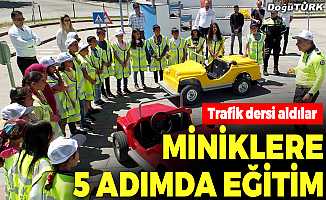 Büyükşehirden 5 adımda güvenli trafik eğitimi