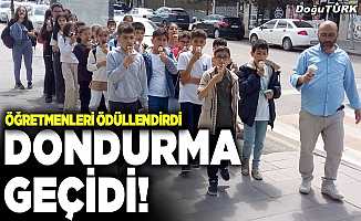 Dondurma geçidi!