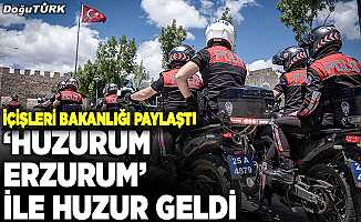 "Huzurum Erzurum" ile huzur geldi