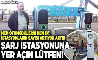 Şarj istasyonuna yer açın lütfen!